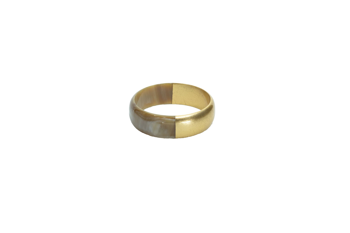 Bracelet corne et or