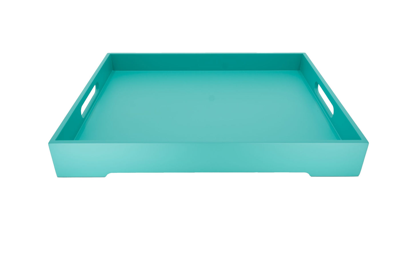 Plateau rectangulaire en bois laqué 40.5cm*30*5
