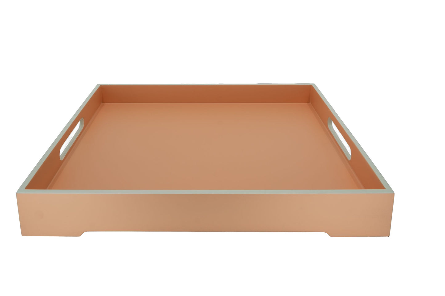 Plateau rectangulaire en bois laqué 37cm*30*5