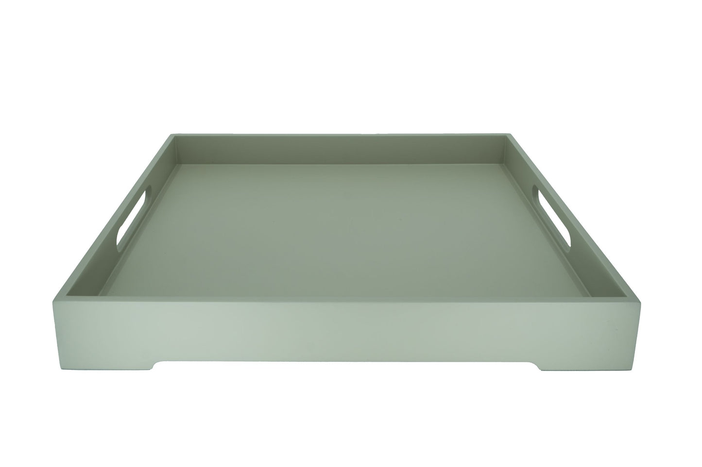 Plateau rectangulaire en bois laqué 40.5cm*30*5