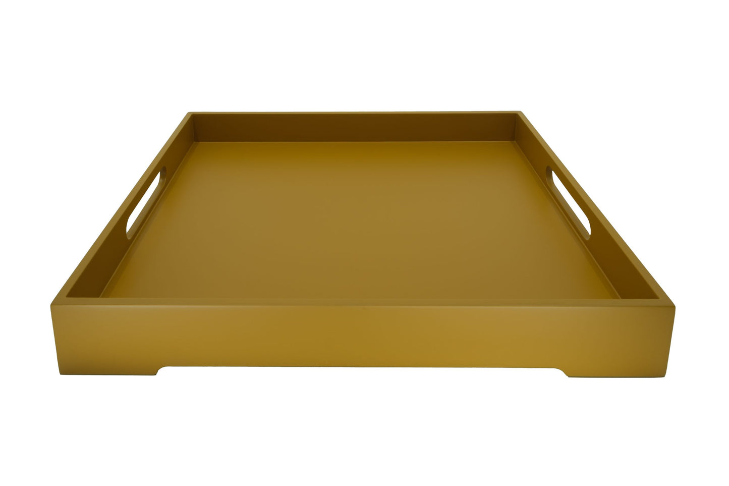 Plateau rectangulaire en bois laqué 40.5cm*30*5