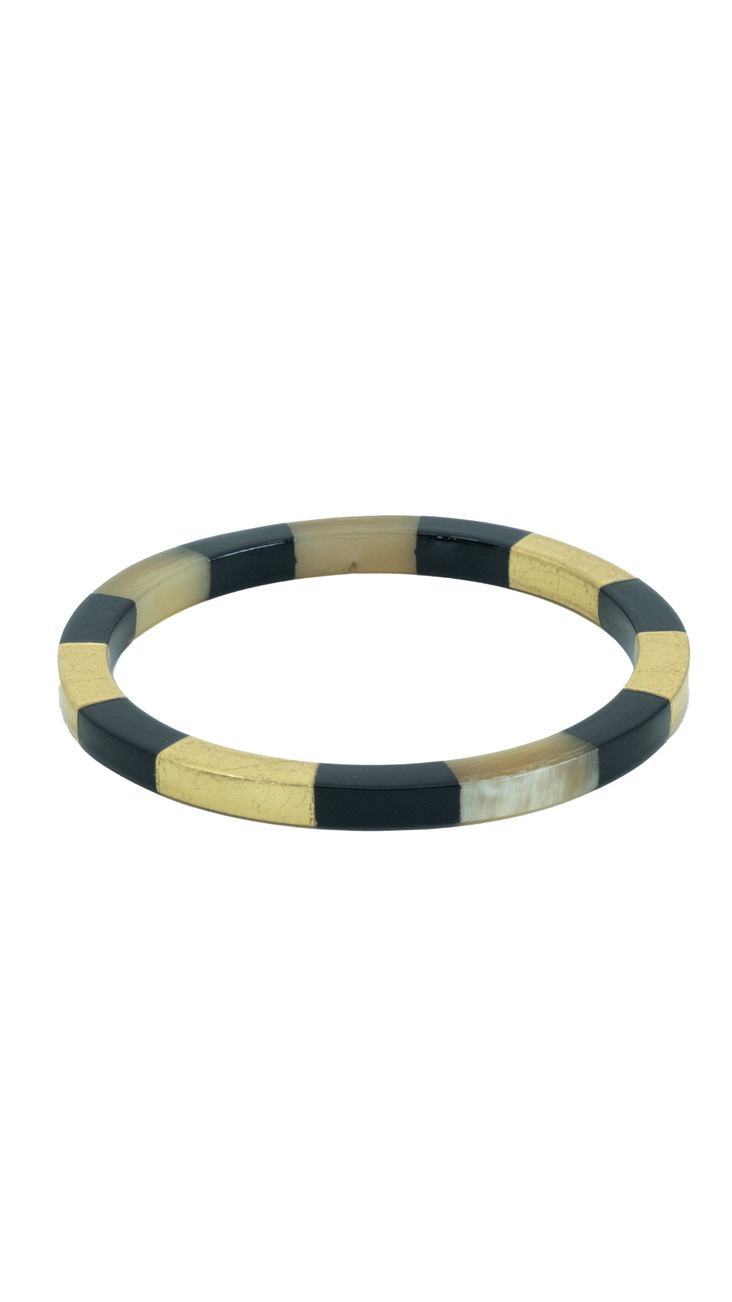 Bracelet rouge, bordeau, corne