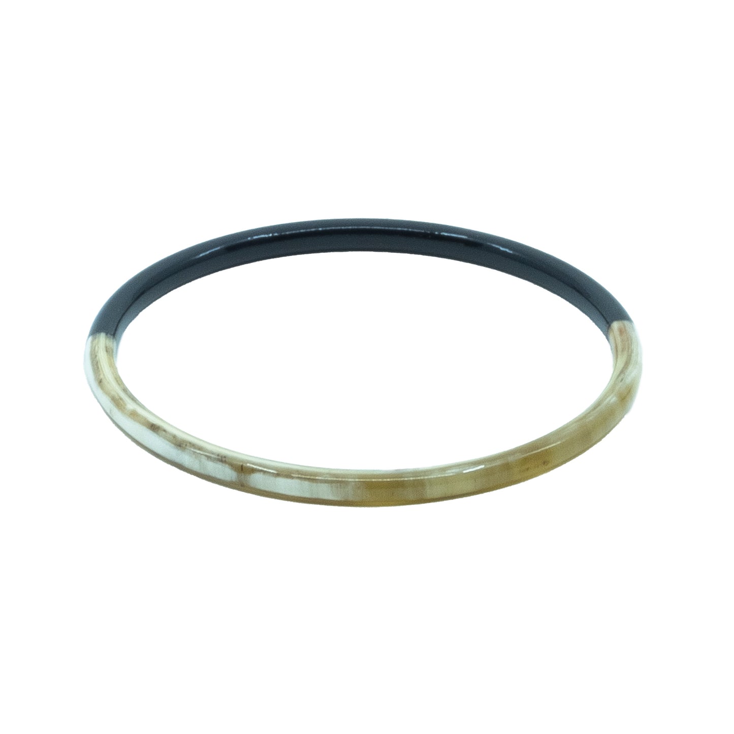 Bracelet en corne et laque