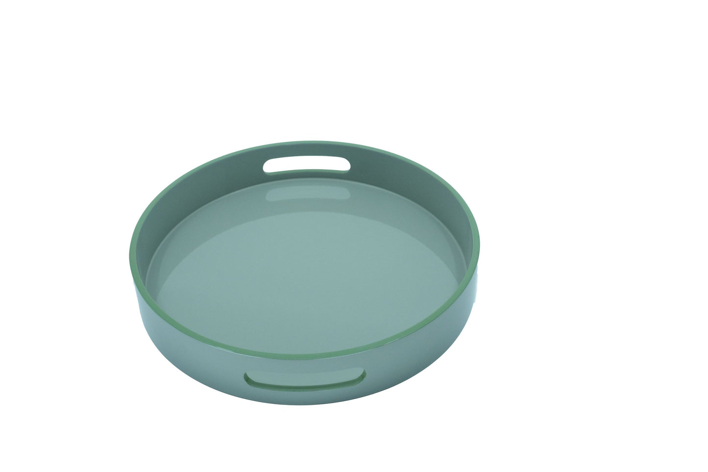 Plateau rond en laque 30*5cm