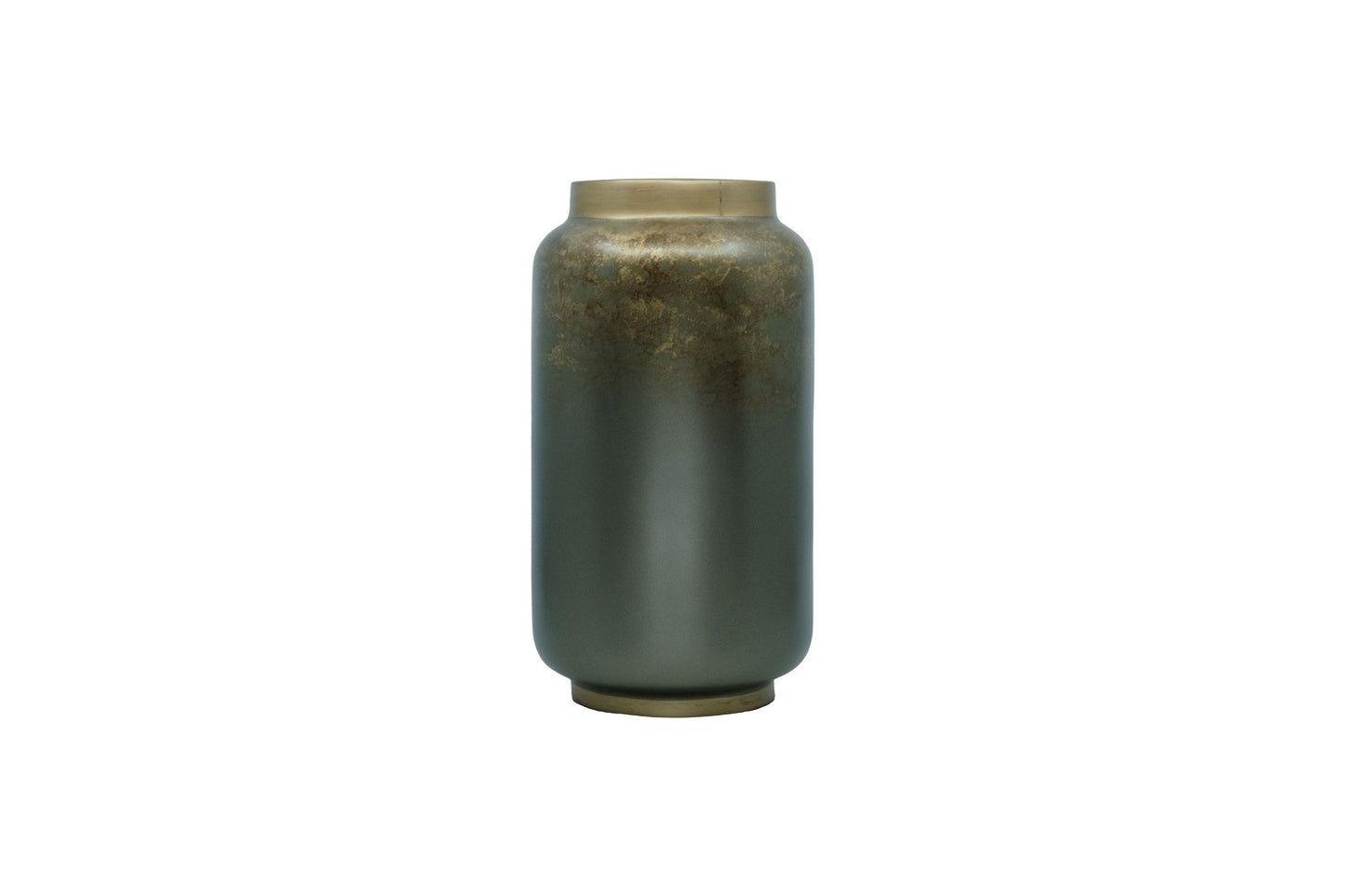 Vase en résine mordoré haut
