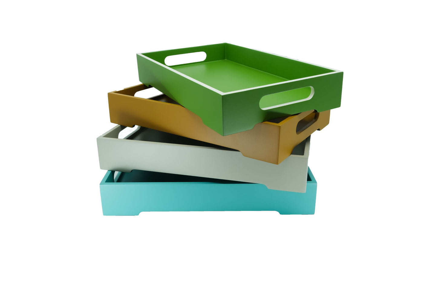 Plateau rectangulaire en laque petite taille