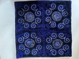 Housse de coussin patchwork