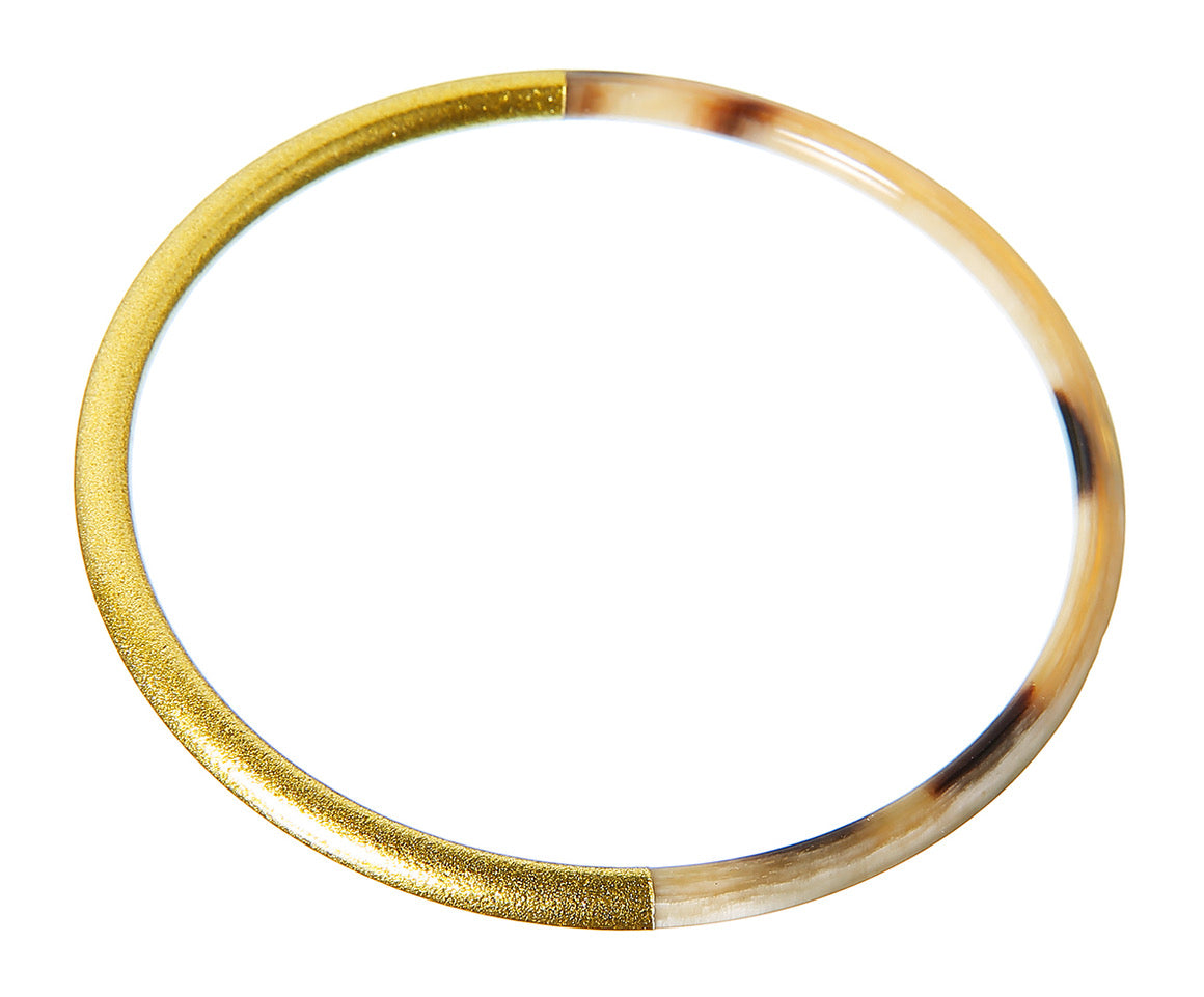 Bracelet en corne fin