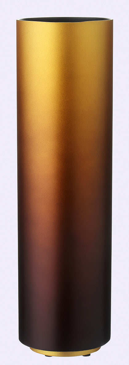 Vase laqué doré