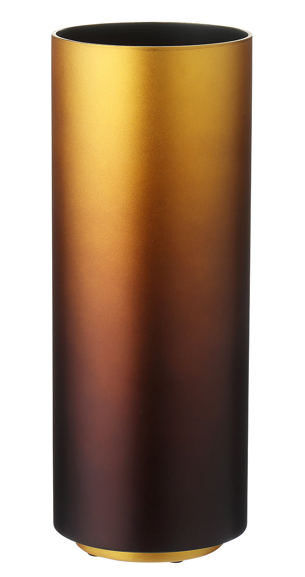 Vase laqué doré