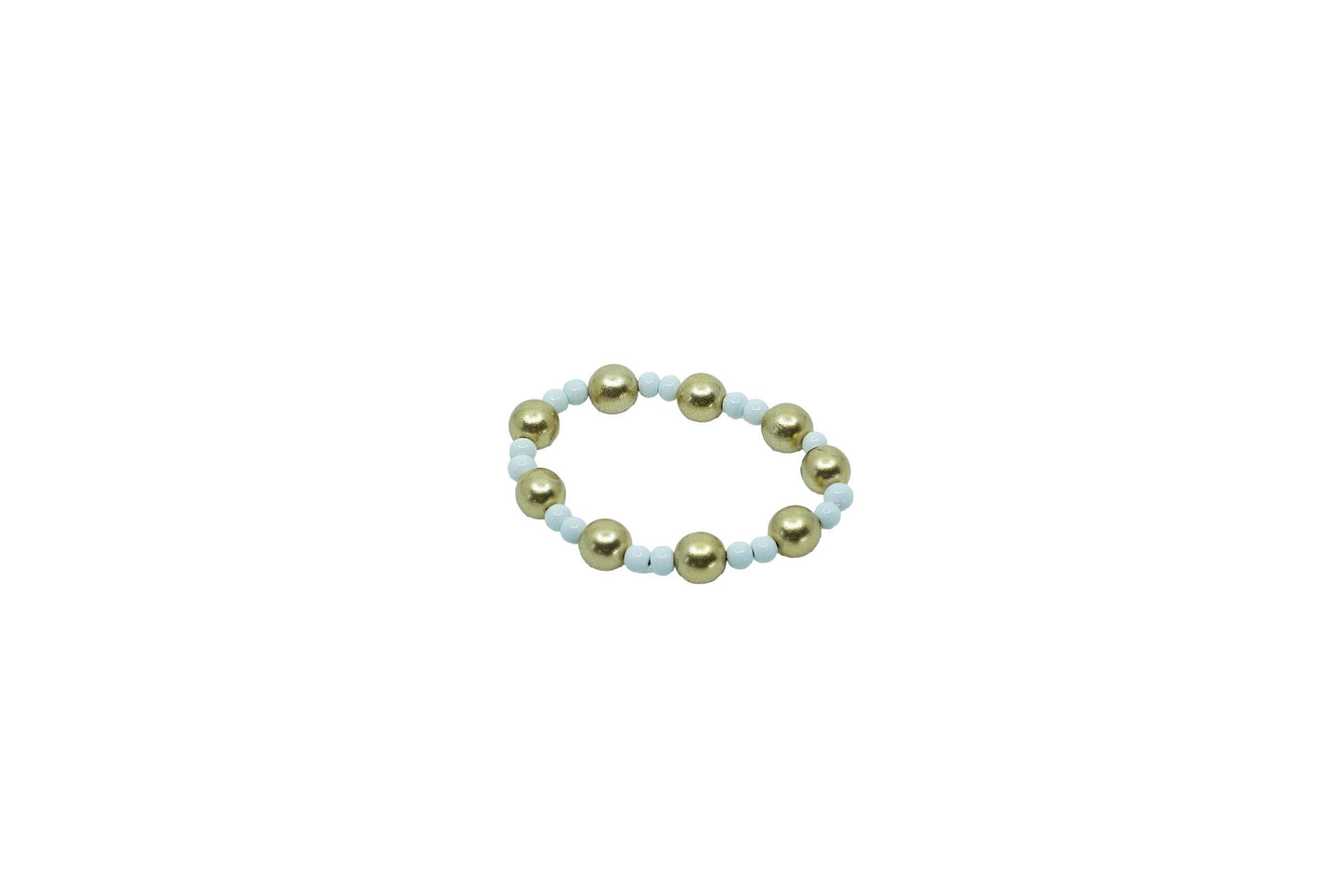 Bracelet boule en corne .