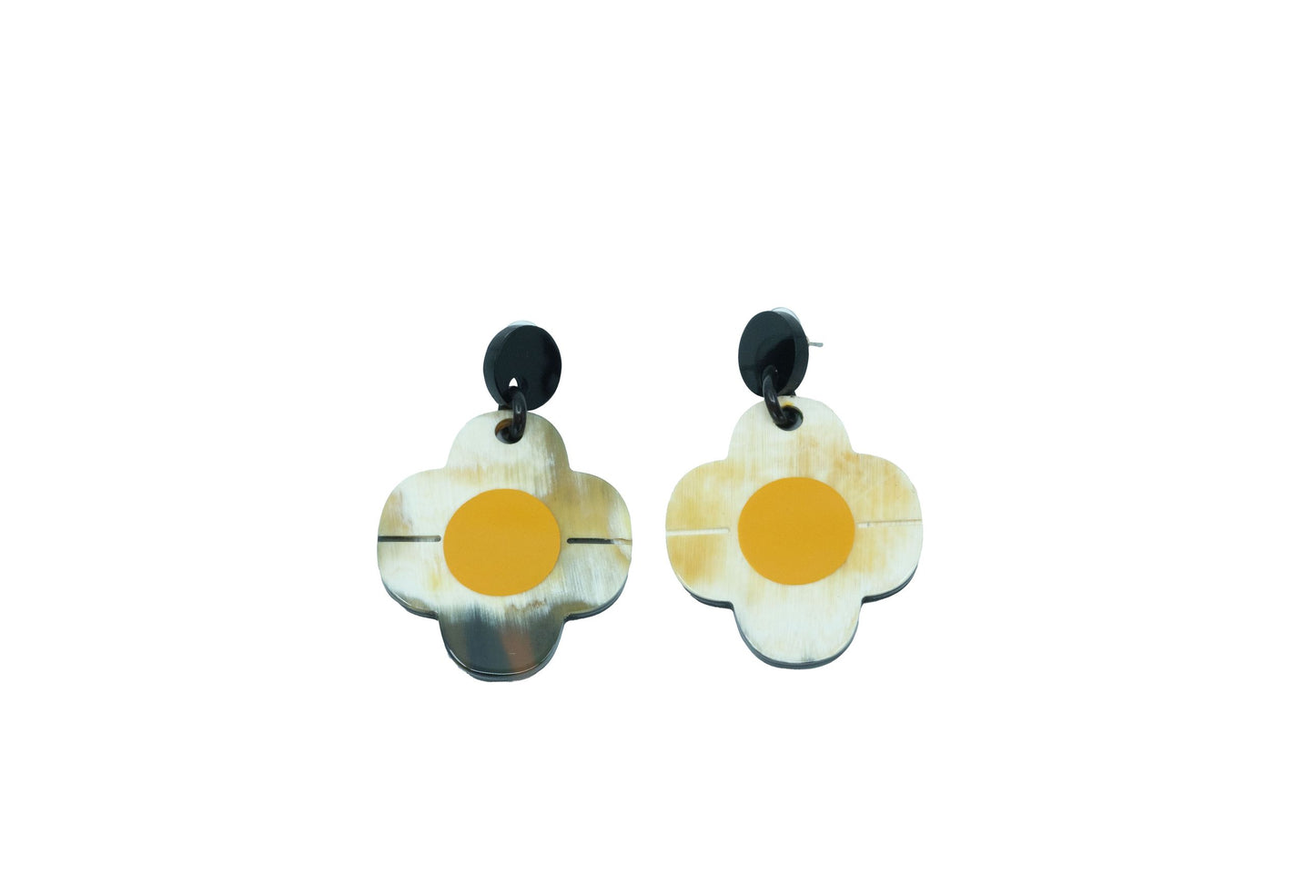 Boucles d'oreille fleur