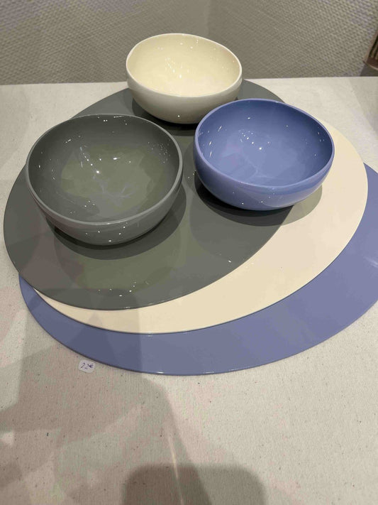 Set de table en MDF laqué
