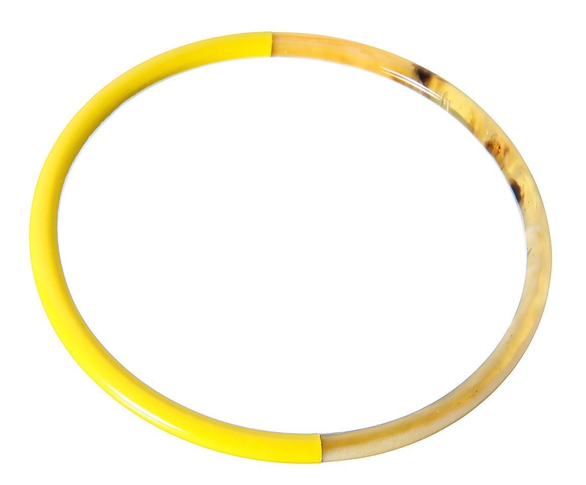 Bracelet fin jaune